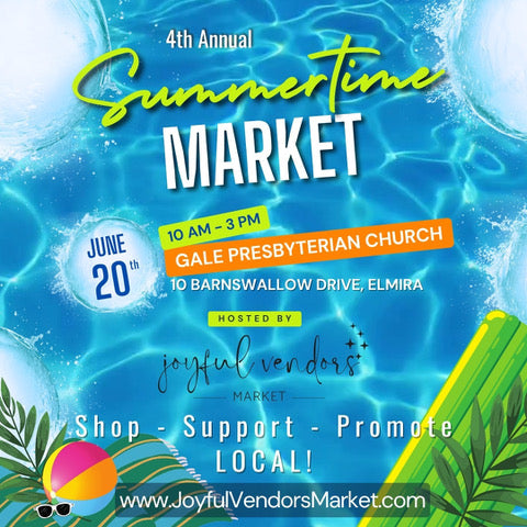 MARKET: JUNE 20th - Joyful Vendors Summer Market