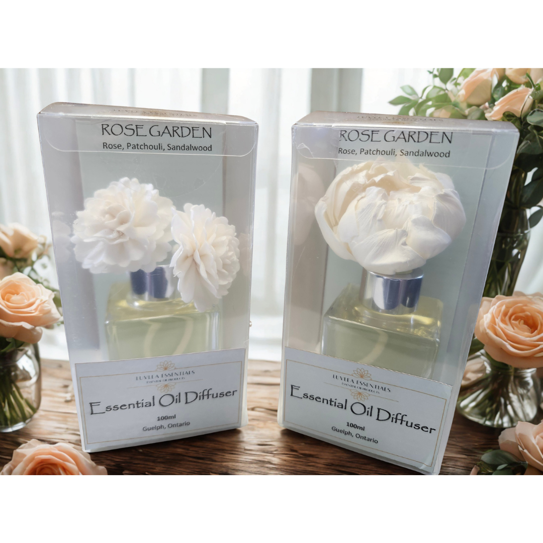 Essential Oil Room Diffuser: Rose Garden