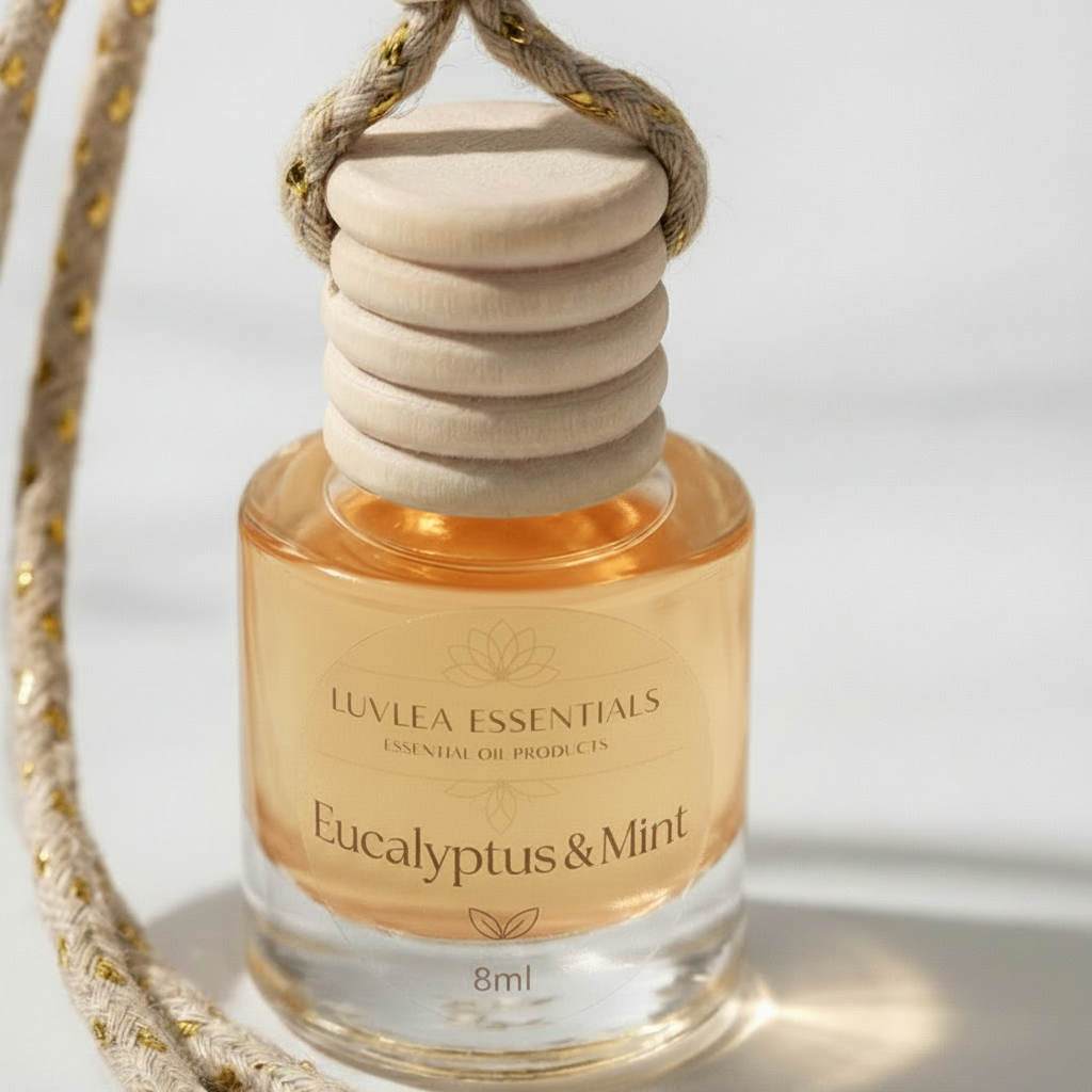 Eucalyptus & Mint Car Diffuser - Amber 8ml